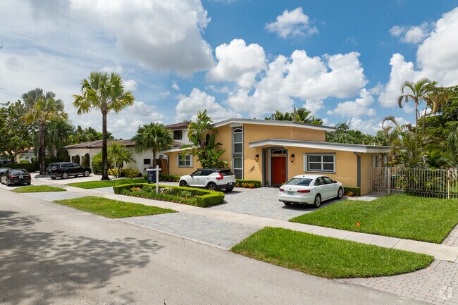 Mid century homes are mixed with traditional ranchers in the heart of North Miami Beach.