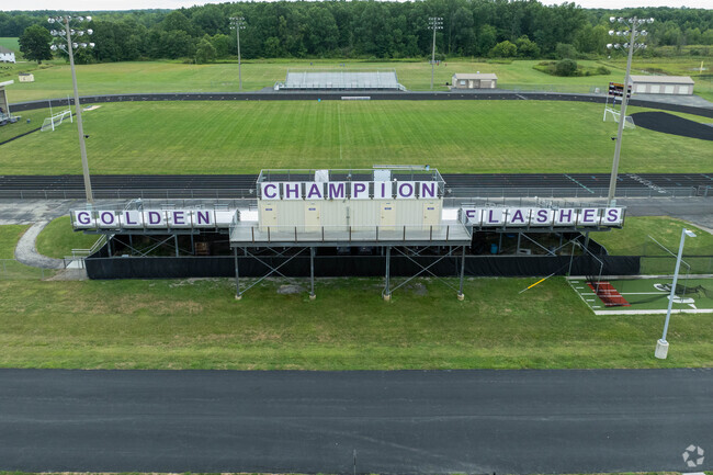 Root for the Golden Flashes at Champion High School in Warren, Ohio.