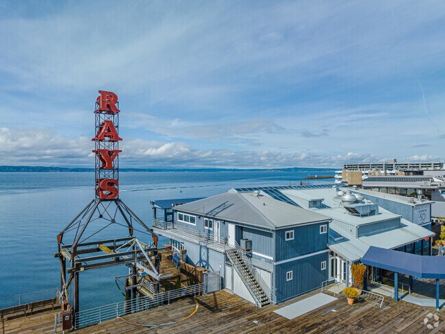 Ray's Boathouse offers waterside views of Puget Sound in Sunset Hill.