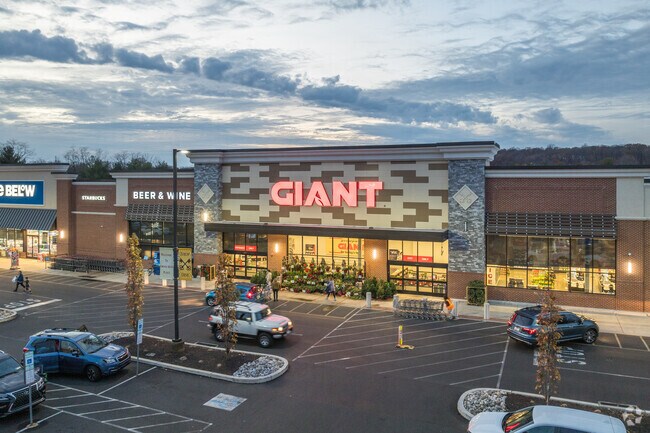 Giant, in Cross Keys Place, is a go-to place for grocery shopping needs in Doylestown.