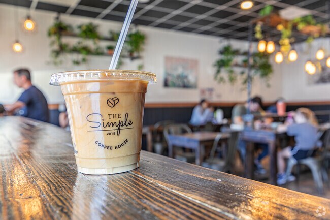 The Simple Coffee House invites locals and visitors to enjoy a wide array of espresso drinks.
