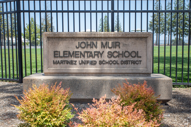 John Muir Elementary School is adjacent to Downtown Martinez and great school choice for residents.
