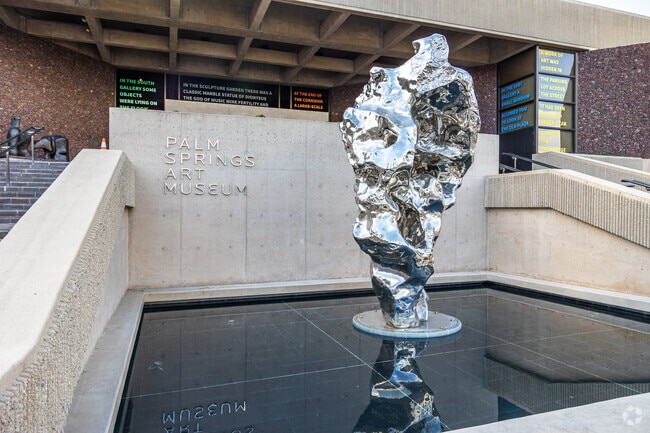 Discover world-class art exhibits at the Palm Springs Art Museum near Tahquitz River Estates.