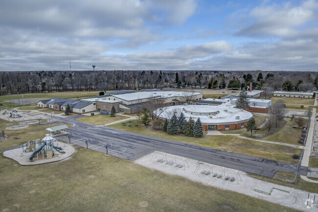 Williamston Explorer Elementary School, Aerial-3