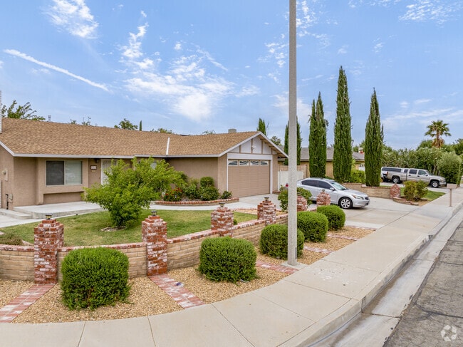 Residential streets are full of beautiful landscaping and greenery in West Lancaster.