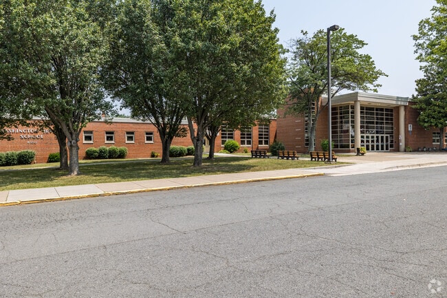 Irving Middle School is located on Old Keene Mill Rd.
