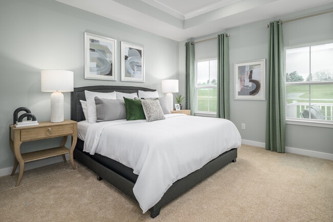 Say goodbye to climbing up and down the stairs. Your owner’s suite, living area, and kitchen are all on the first floor. Ready to learn more? Schedule your tour of our model home now.