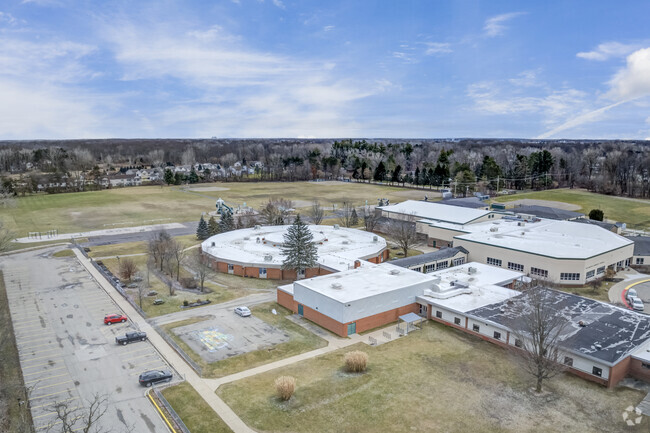 Williamston Explorer Elementary School, Aerial-1