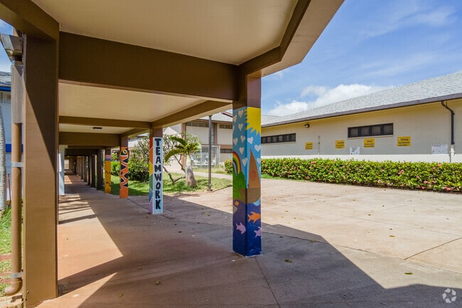 Engage in a vibrant learning environment at Kalei’opu’u Elementary School, where dreams come tru