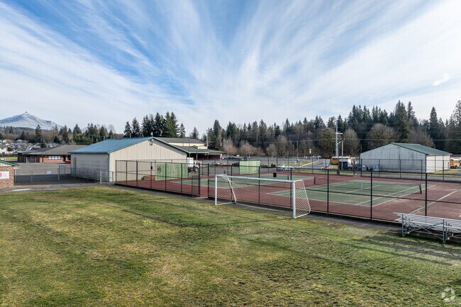 Granite Falls High School soccer field.