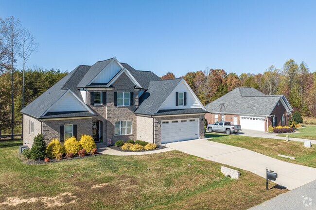 Stokesdale offers modern homes on spacious lots.