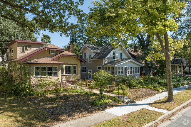 The Cooper neighborhood has a diverse array of home styles.