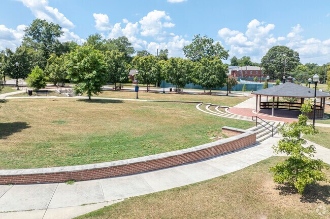 Jefferson Long Park honors the first African American congressman from Georgia.