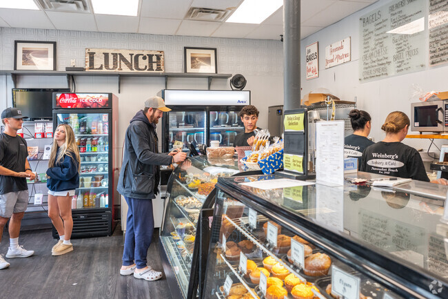 Telegraph Hill residents start their day with a coffee and pastry from Weinberg’s Bakery.