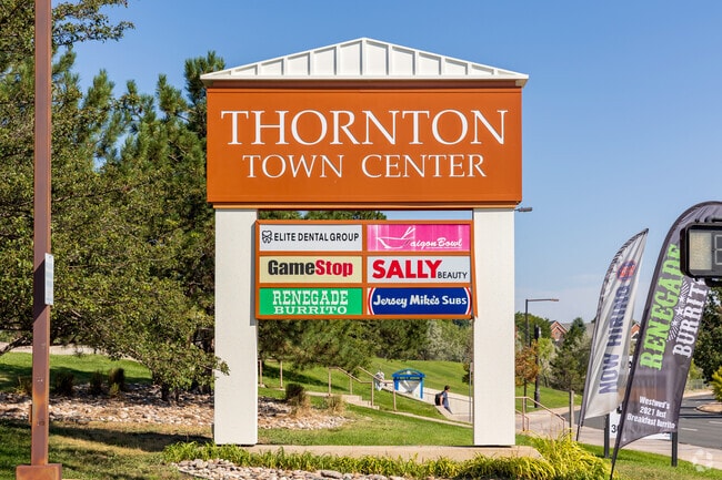 Residents in the Quimby neighborhood go to Thornton Town Center for a variety of retail options.