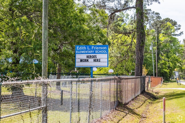 Edith L Frierson Elementary School on Wadmalaw Island
