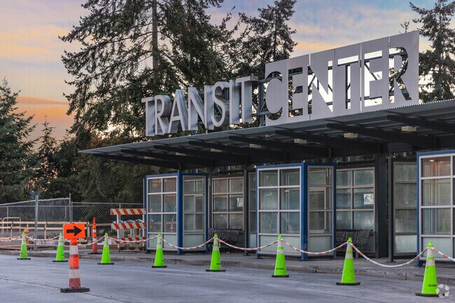 A future Transit Center in Town Center will host buses and a regional rail station.