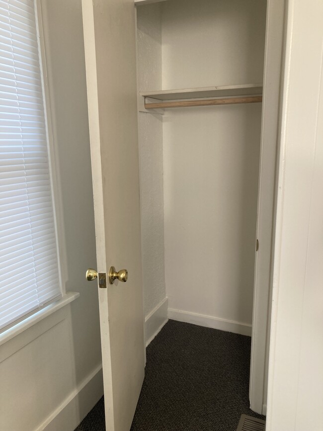 Closet in living room/bedroom