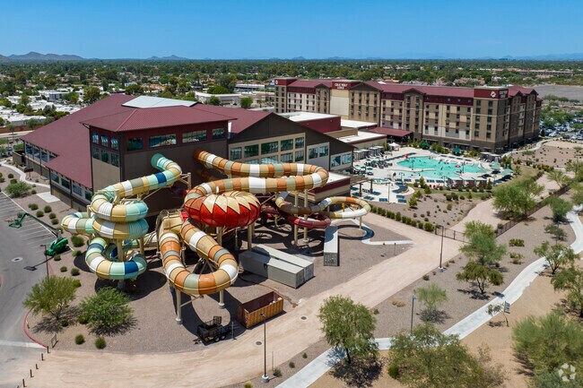 Escape the summer heat and spend the day at Great Wolf Lodge’s indoor water park.