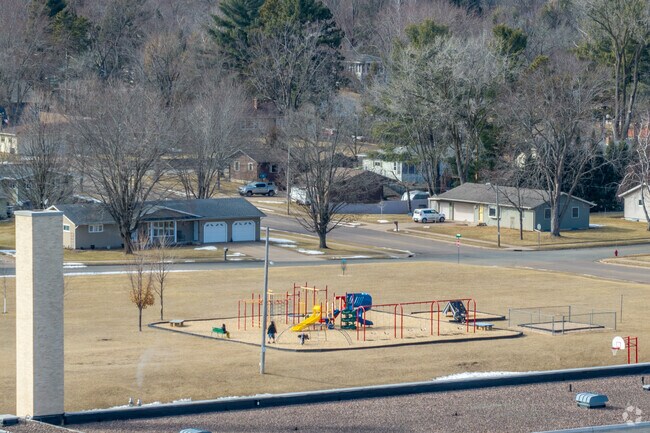St. James the Greater School has a playground for recess.