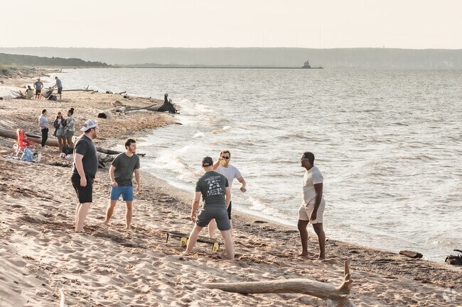 Wisconsin Point's beaches are a popular getaway for Allouez-Itasca residents.