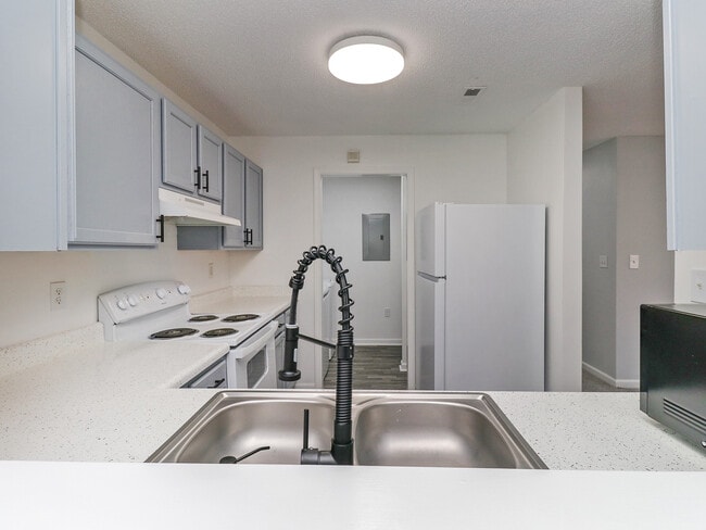 Newly Renovated Kitchens at The Oaks Apartments in Lincolnton, NC