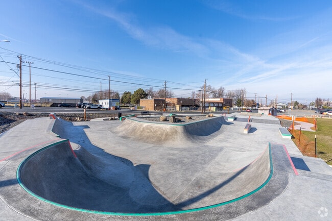 Hermiston features a local skate park near downtown.