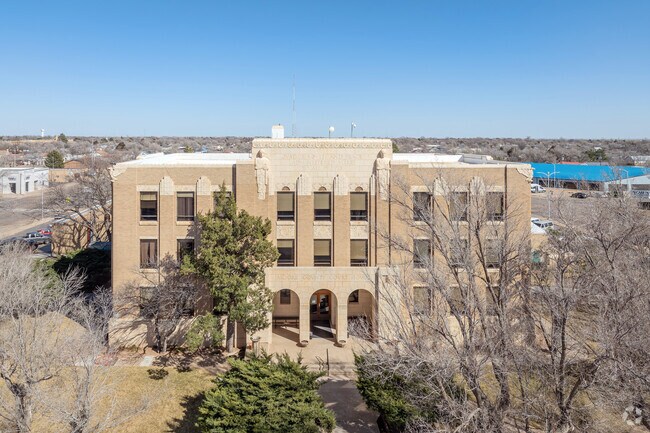 The Moore County Courthouse is a stunning architectural gem in Dumas.