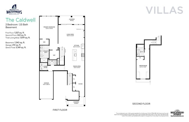 The Waterways at Moriches - Beechwood at The Waterways, The Caldwell Plan unit 38856518, Moriches, NY 11955 - photo 3