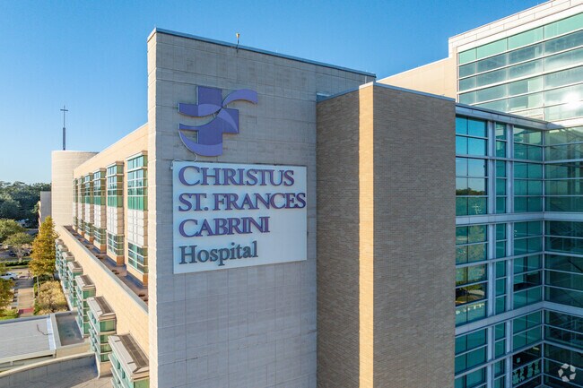 Christus St. Frances Cabrini Hospital is the largest hospital in the Shirley Park area.