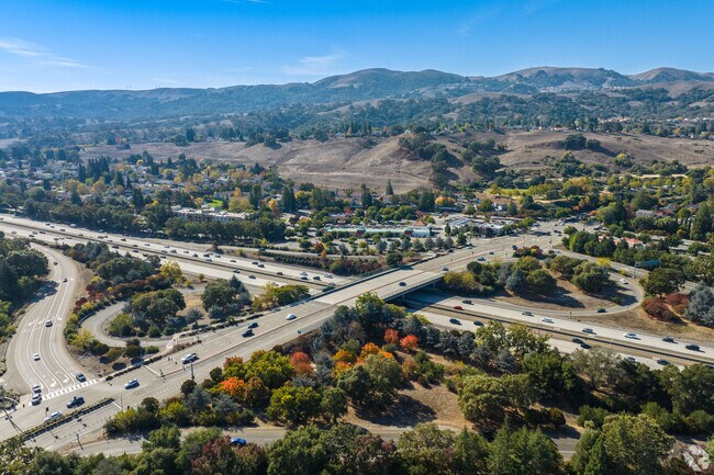 The I-680 is the main interstate through San Ramon.