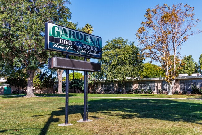 Gardena High School, home of the Panthers.