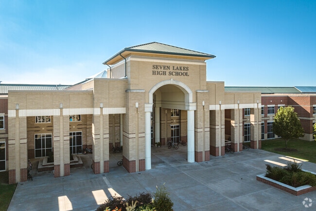 Seven Lakes High School in Houston is a vibrant hub where ambition takes flight.