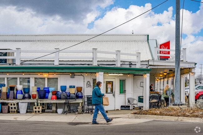 There are several grocery stores near Northwestside, including Horrocks Farm Market.