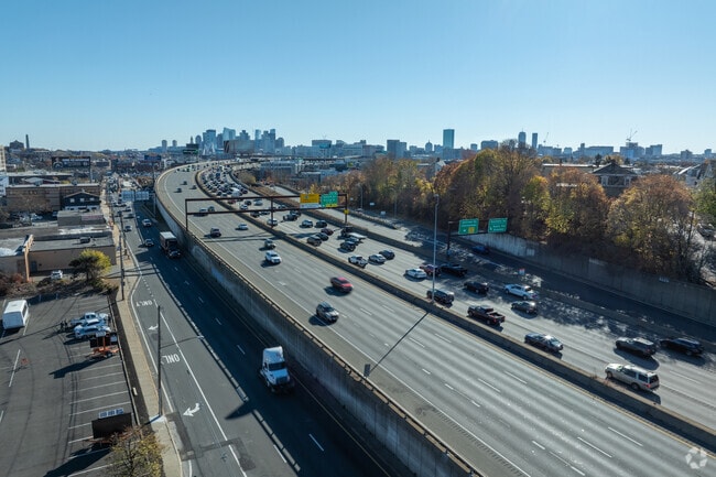 Downtown Everett has quick access to Boston via Interstate 93.