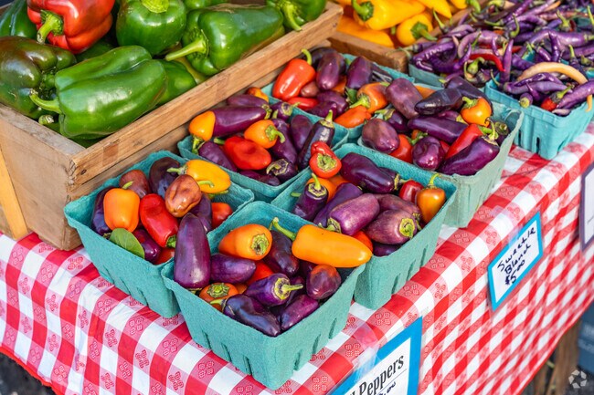 The Clintonville Farmers Market, near Maize-Morse, offers fresh, local produce and goods every Saturday morning.
