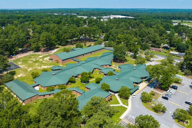 A. J. Lewis Greenview Elementary School in Columbia.