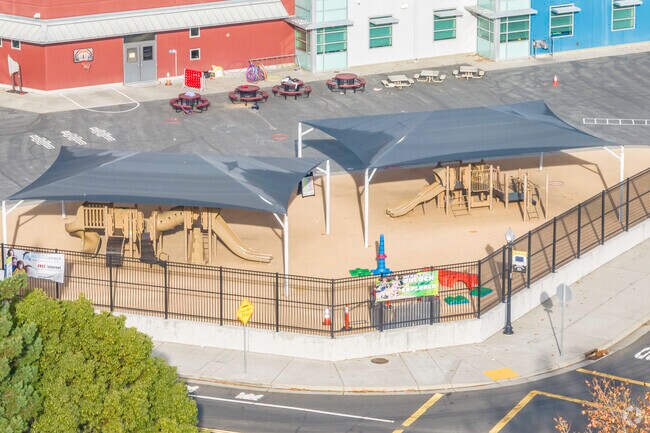 Your kids will never want to leave the playground at H. Allen Hight Elementary School.