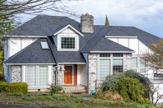 New modern homes with beautifully manicured lawns sprinkle the streets of the city of Mount Vista.