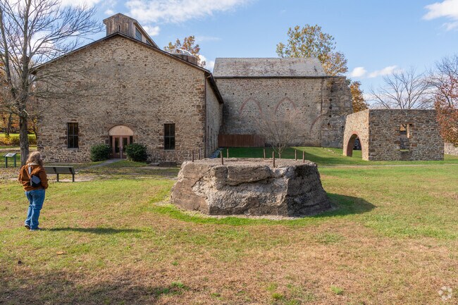 Lock Ridge Park in Lower Macungie West was an historic iron furnace