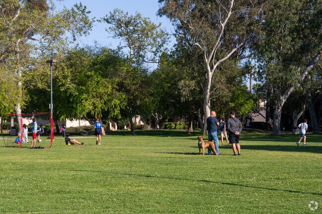 Local kids like to practice soccer at Villa La Jolla Park in La Jolla village.