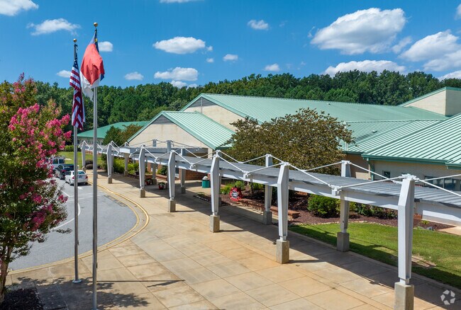 Middle Creek Elementary School is part of the year-round school program in Wake County.