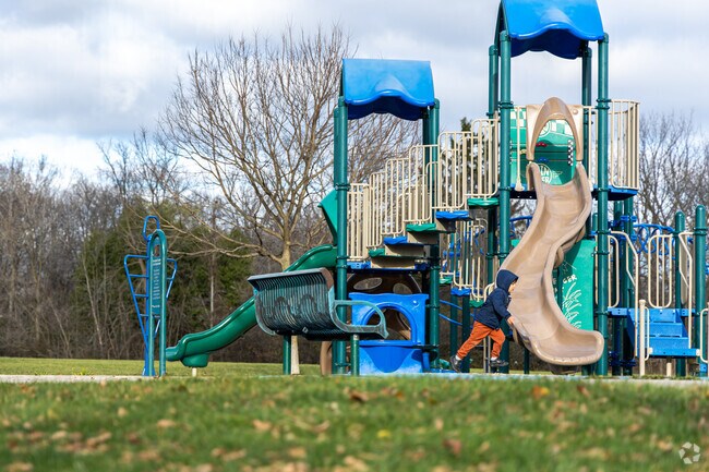 Wyrick Park is just north of the neighborhood, across Green Tree Road.