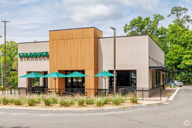 A new Starbucks store is perfectly located in the Old St Augustine area.