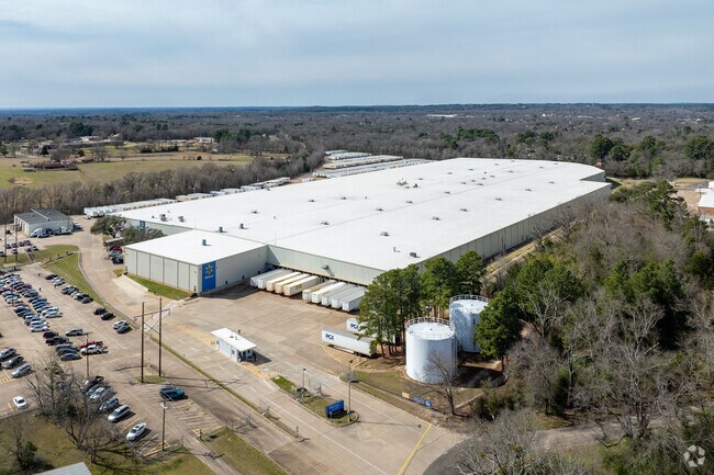 Many of Palestine's locals work at the nearby Walmart Distribution Center.