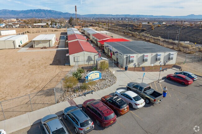 Albuquerque Talent Development Academy sign and entrance.