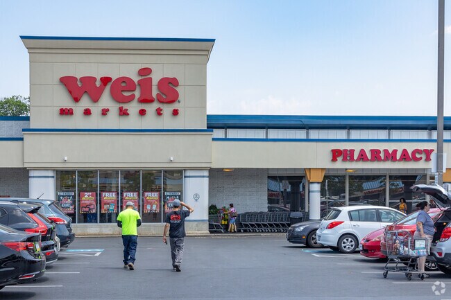 Residents of Bausman can head to Weis Market in Manor Shopping Center for groceries.