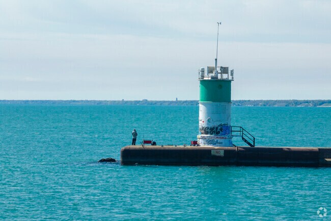 Waukegan Municipal Beach is a local favorite destination for Park City residents.