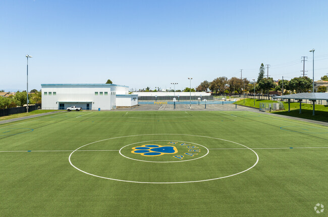 Parras Middle School has a turf field for students in Redondo Beach, CA.