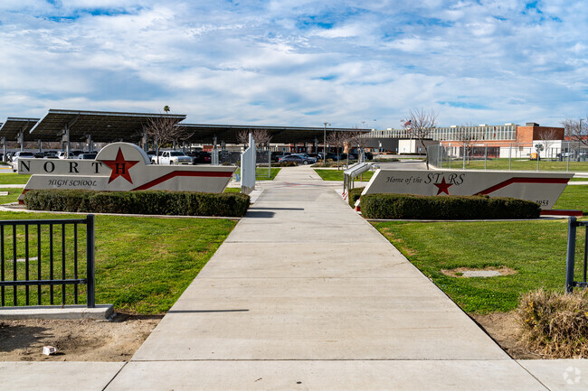North High School is the home of the Stars.
